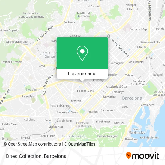 Mapa Ditec Collection