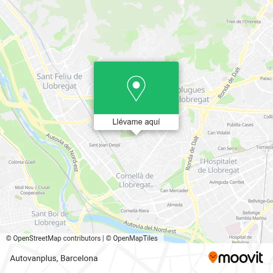 Mapa Autovanplus