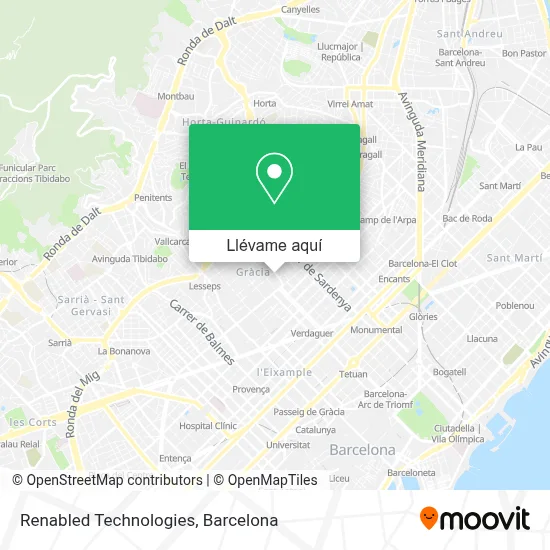 Mapa Renabled Technologies
