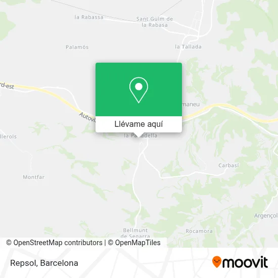 Mapa Repsol