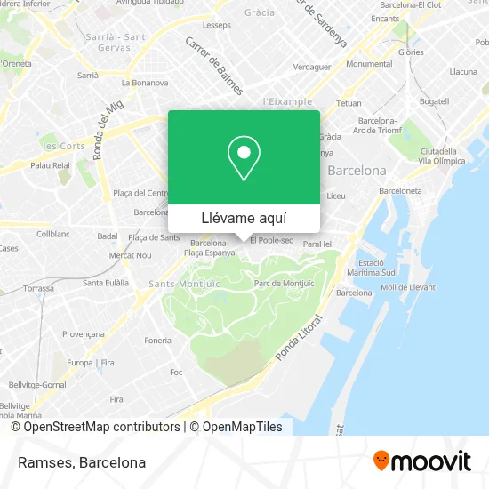 Mapa Ramses
