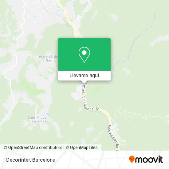 Mapa Decorinter