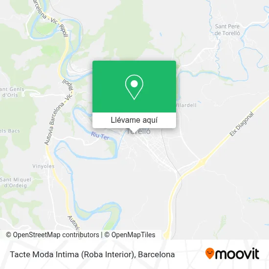 Mapa Tacte Moda Intima (Roba Interior)