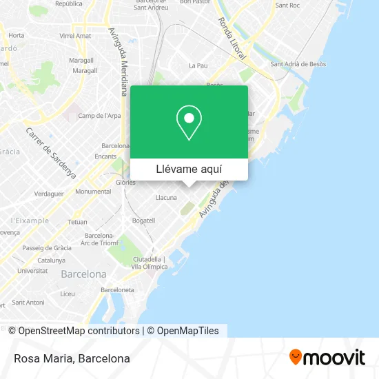 Mapa Rosa Maria