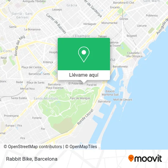 Mapa Rabbit Bike