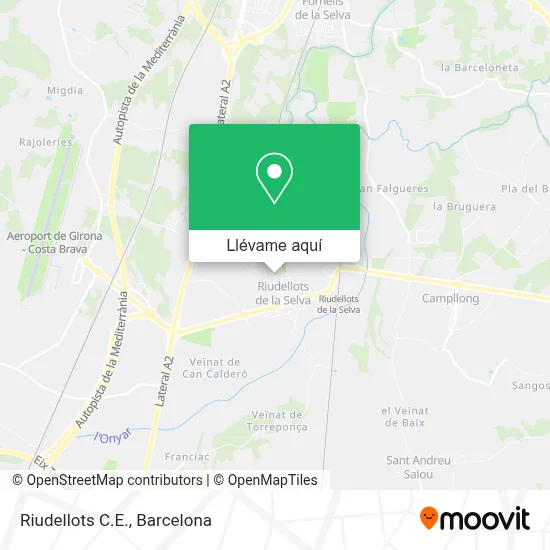 Mapa Riudellots C.E.
