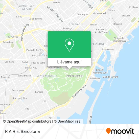 Mapa R A R E