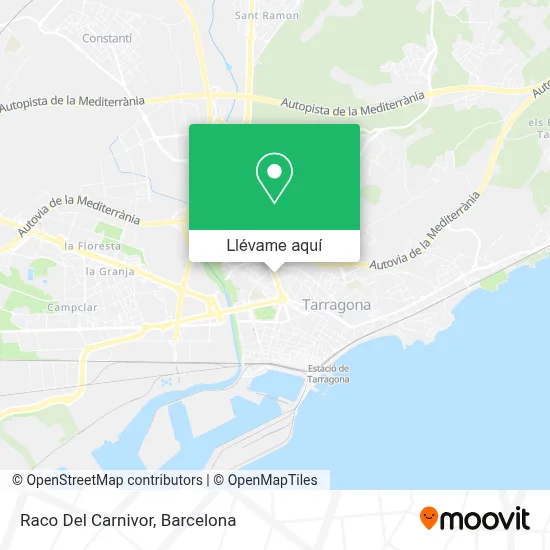 Mapa Raco Del Carnivor