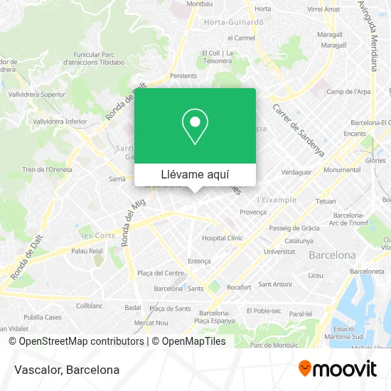 Mapa Vascalor