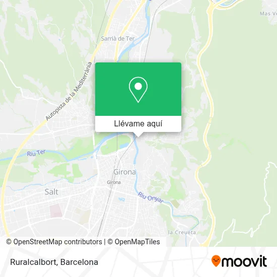 Mapa Ruralcalbort