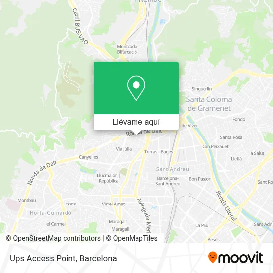 Mapa Ups Access Point
