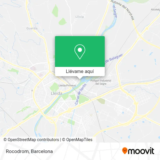 Mapa Rocodrom