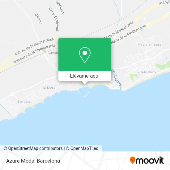 Mapa Azure Moda