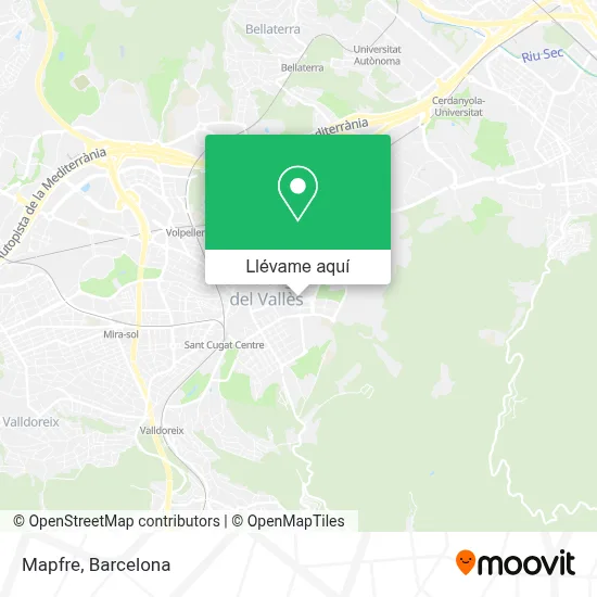 Mapa Mapfre