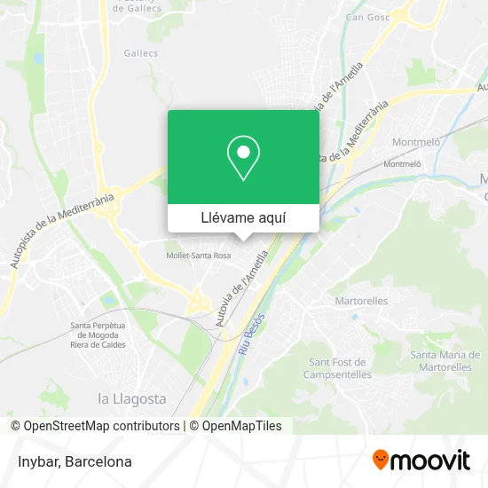 Mapa Inybar