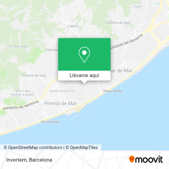 Mapa Invertem
