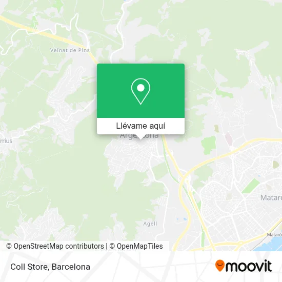 Mapa Coll Store