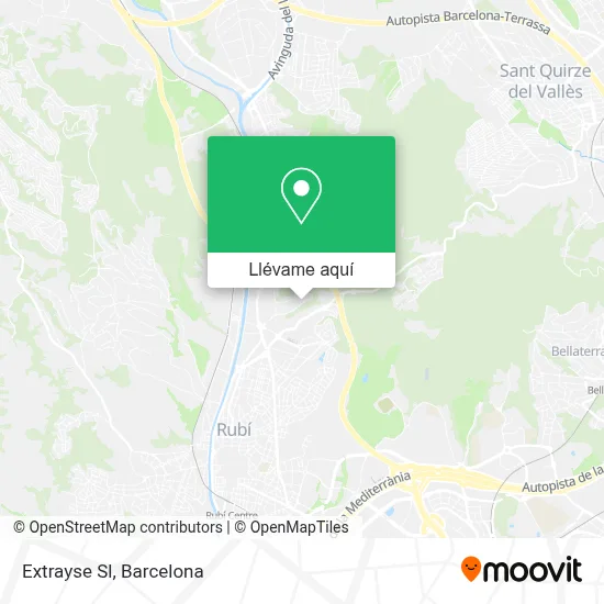 Mapa Extrayse Sl