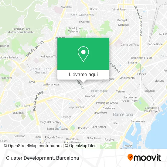Mapa Cluster Development