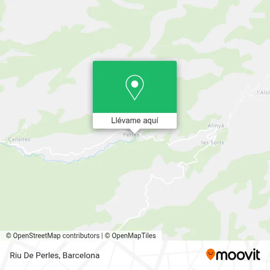 Mapa Riu De Perles