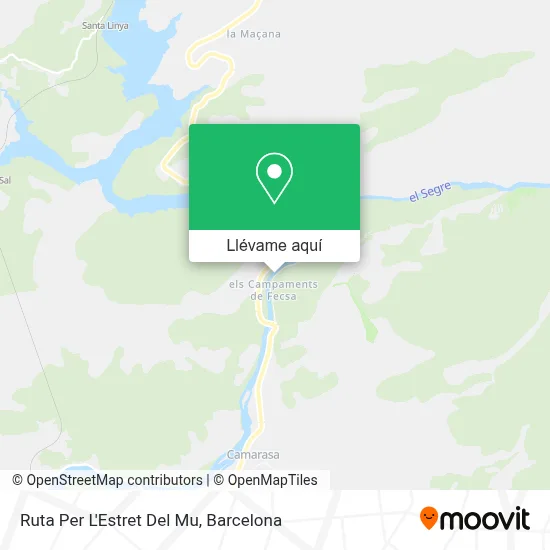 Mapa Ruta Per L'Estret Del Mu