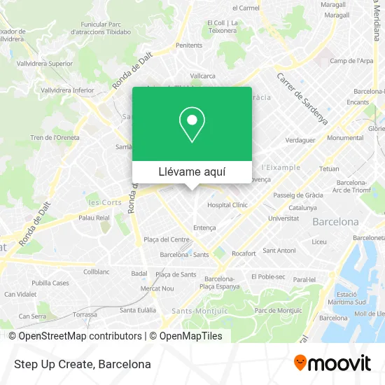 Mapa Step Up Create