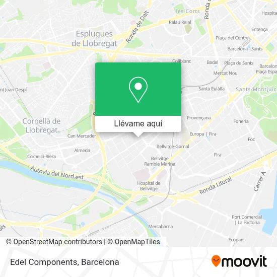 Mapa Edel Components