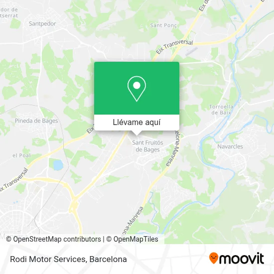 Mapa Rodi Motor Services