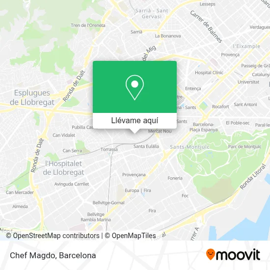Mapa Chef Magdo