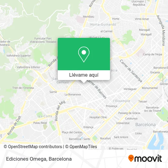 Mapa Ediciones Omega