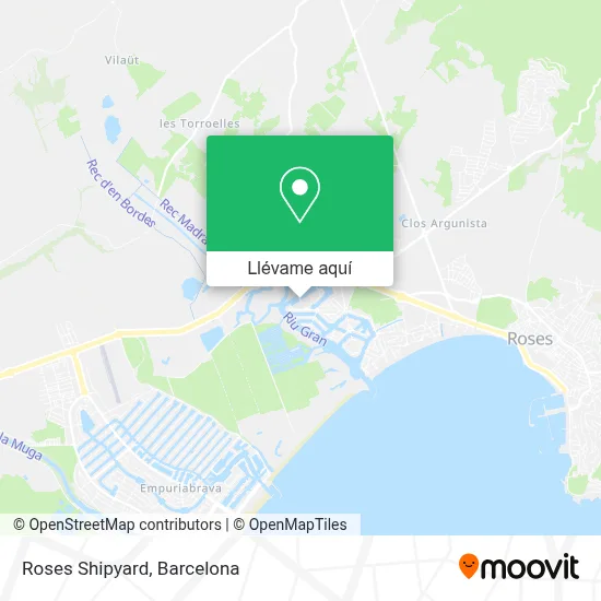 Mapa Roses Shipyard