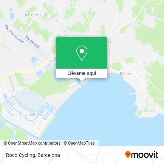 Mapa Roco Cycling