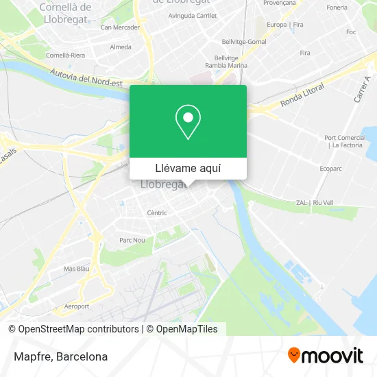 Mapa Mapfre