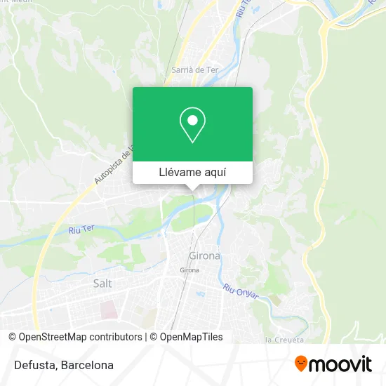 Mapa Defusta