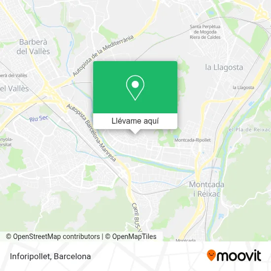 Mapa Inforipollet