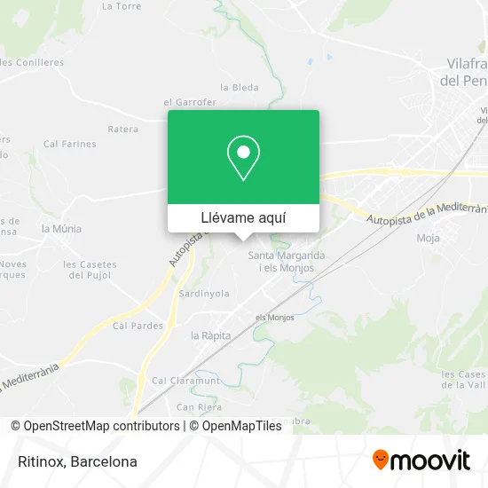 Mapa Ritinox