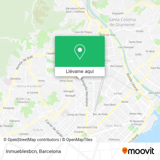 Mapa Inmueblesbcn