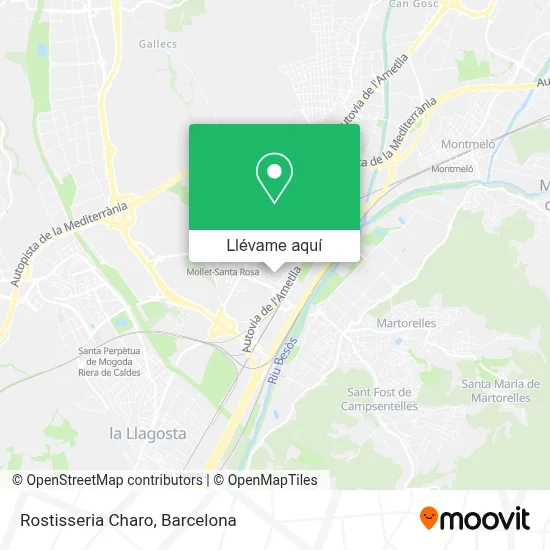 Mapa Rostisseria Charo