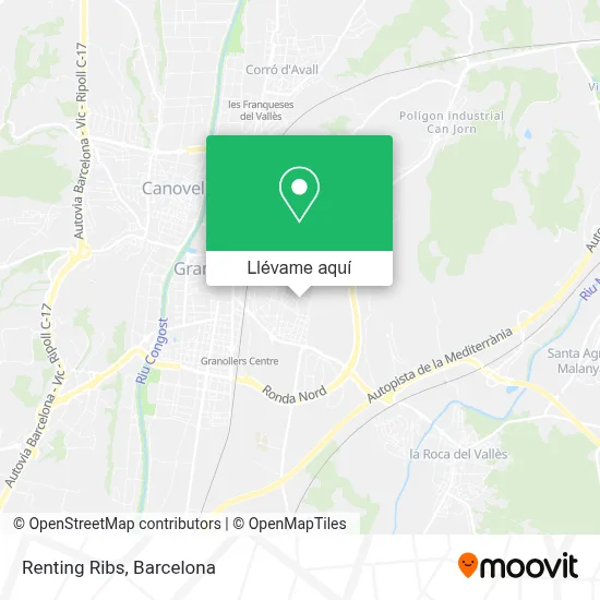 Mapa Renting Ribs