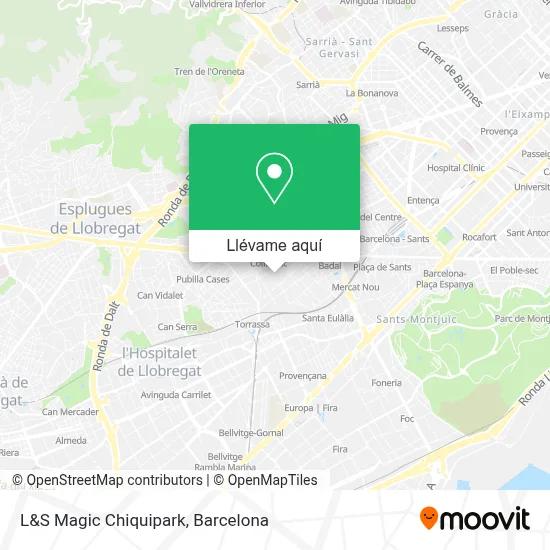 Mapa L&S Magic Chiquipark