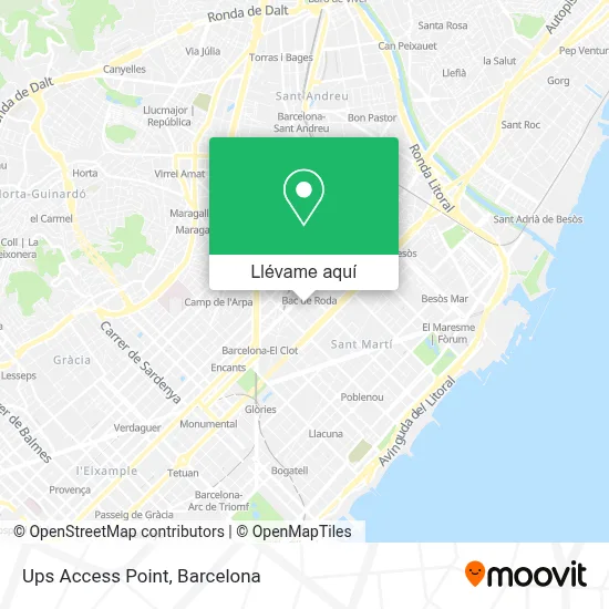 Mapa Ups Access Point