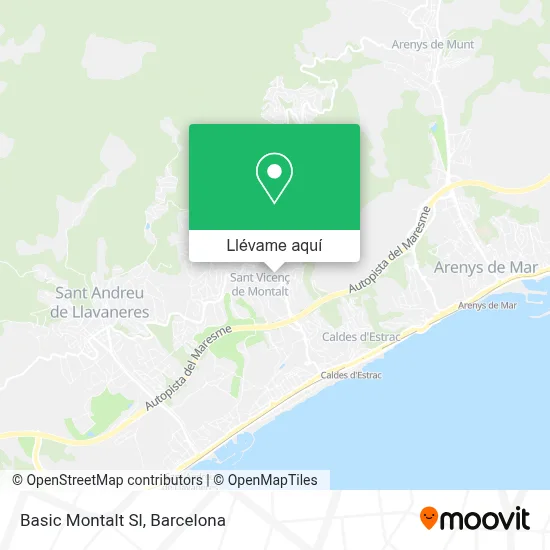Mapa Basic Montalt Sl