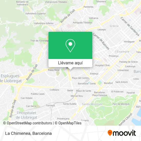 Mapa La Chimenea