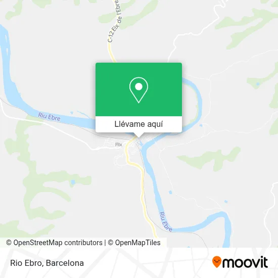 Mapa Rio Ebro