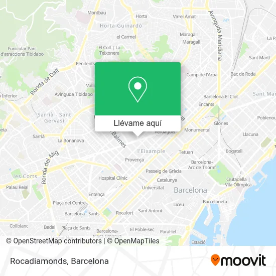 Mapa Rocadiamonds