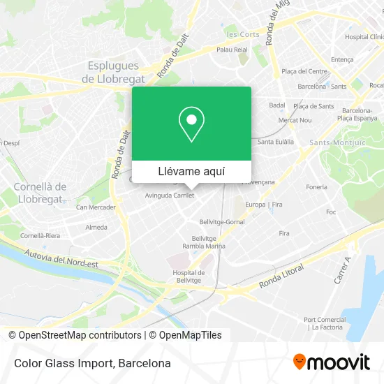 Mapa Color Glass Import