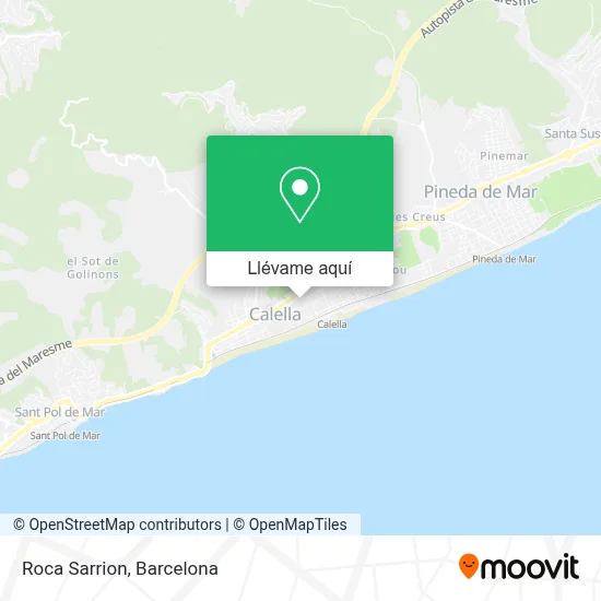 Mapa Roca Sarrion