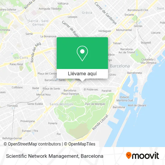 Mapa Scientific Network Management