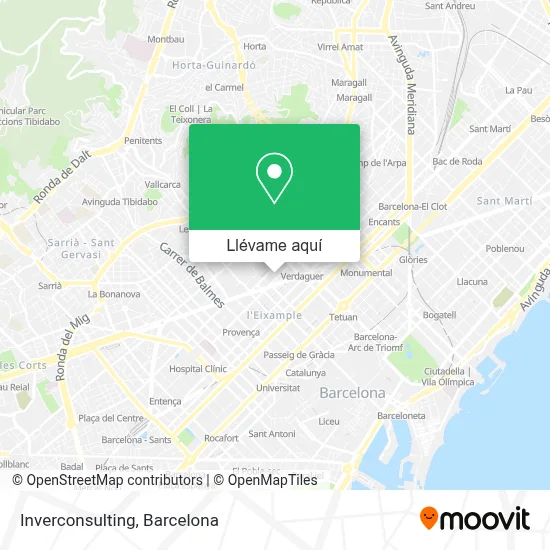 Mapa Inverconsulting
