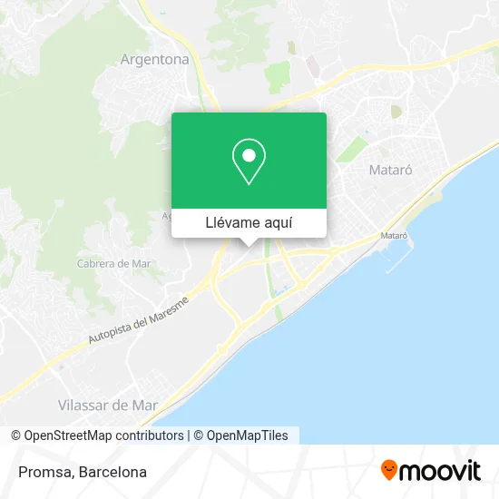 Mapa Promsa
